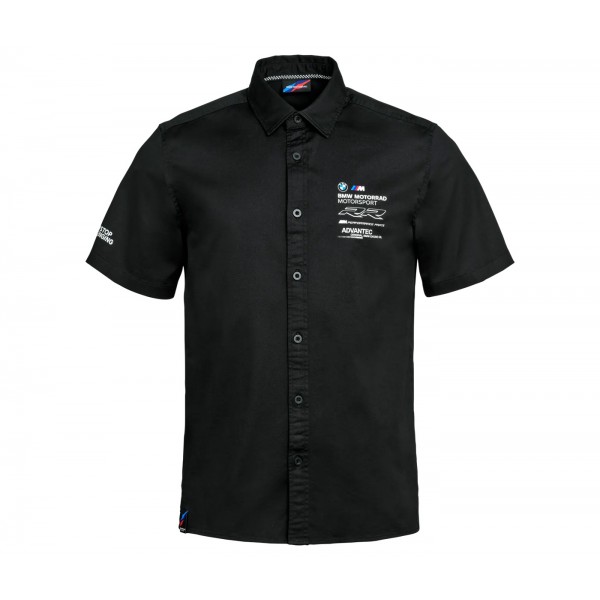 BMW Motorrad Κοντομάνικο Πουκάμισο Motorsport Ανδρικό Μαύρο ΕΝΔΥΣΗ